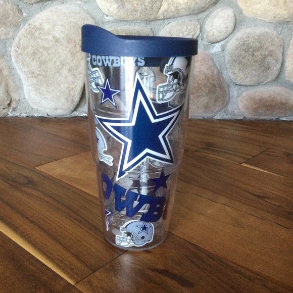 Dallas Cowboys Tervis Double Wall Insulated Drink Tumbler 24 ounce - Picture 1 of 3